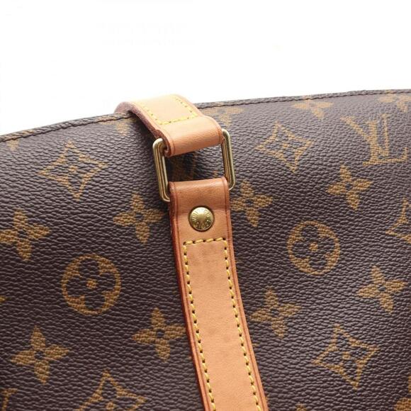LOUIS VUITTON Brown Monogram Leather Shoulder Bag - Picture 10 of 11